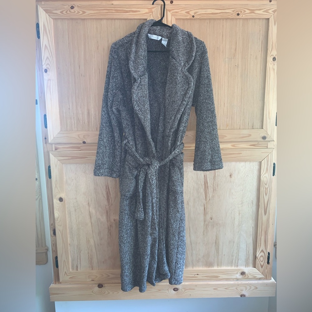 Jasmine Rose intimates belted fleece plush bath spa robe size S